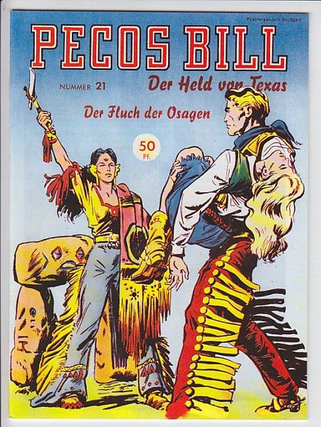 Pecos Bill 21: Der Fluch der Osagen