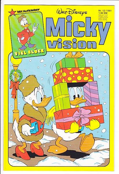 Mickyvision 1981: Nr. 12: