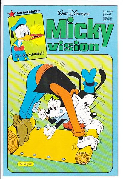 Mickyvision 1984: Nr. 1:
