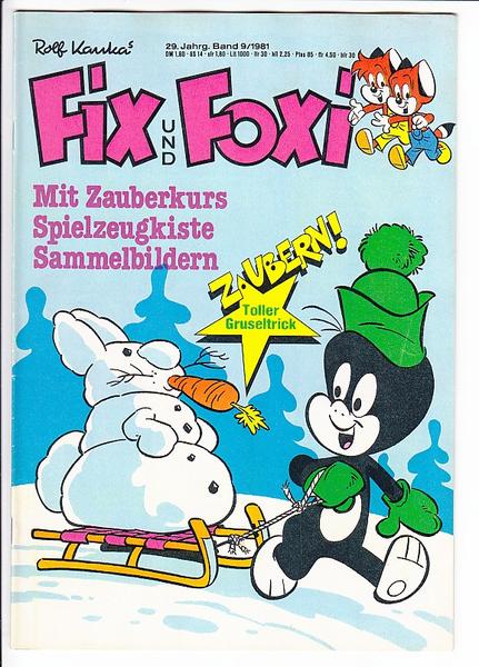 Fix und Foxi: 29. Jahrgang - Nr. 9