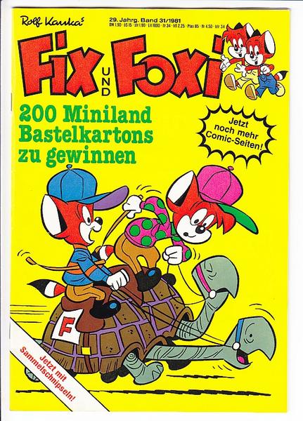 Fix und Foxi: 29. Jahrgang - Nr. 31