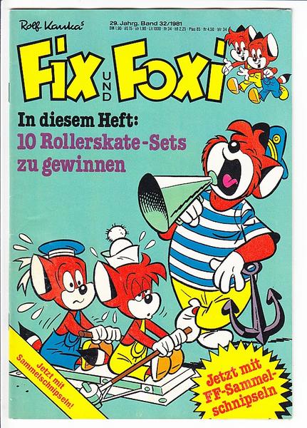 Fix und Foxi: 29. Jahrgang - Nr. 32