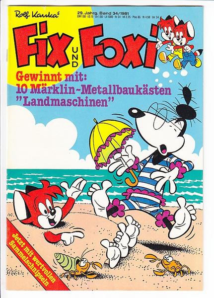 Fix und Foxi: 29. Jahrgang - Nr. 34