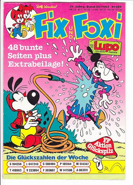 Fix und Foxi: 31. Jahrgang - Nr. 35