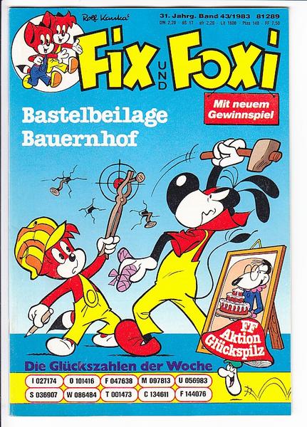 Fix und Foxi: 31. Jahrgang - Nr. 43