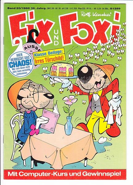 Fix und Foxi: 36. Jahrgang - Nr. 20