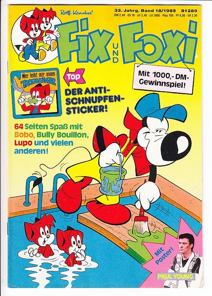 Fix und Foxi: 33. Jahrgang - Nr. 18