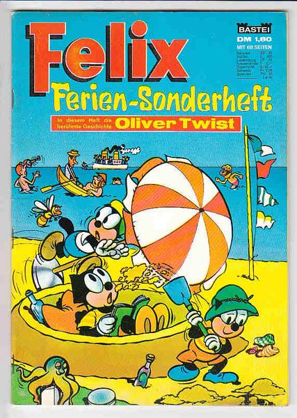 Felix Sonderheft: 1970: Ferien-Sonderheft