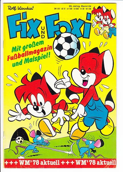 Fix und Foxi: 26. Jahrgang - Nr. 24