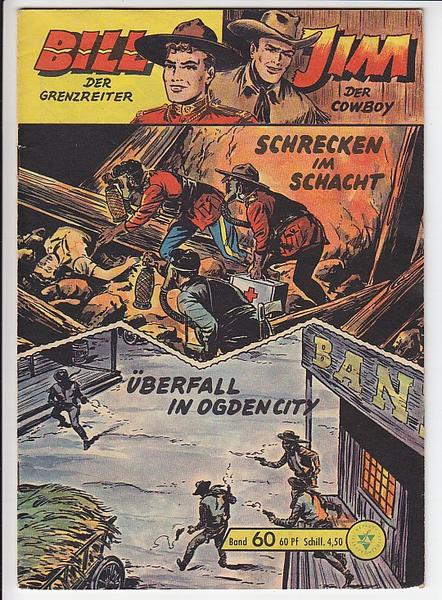 Bill der rote Reiter 60: Schrecken im Schacht / Überfall in Ogden City