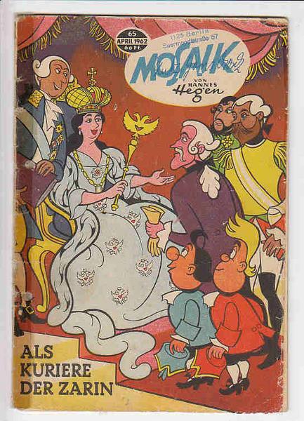 Mosaik 65: Als Kuriere der Zarin (April 1962)