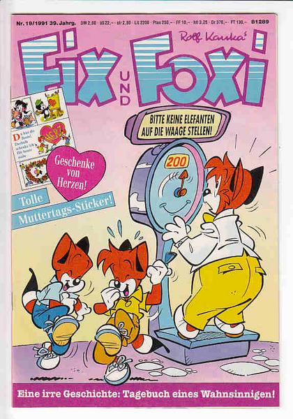 Fix und Foxi: 39. Jahrgang - Nr. 19
