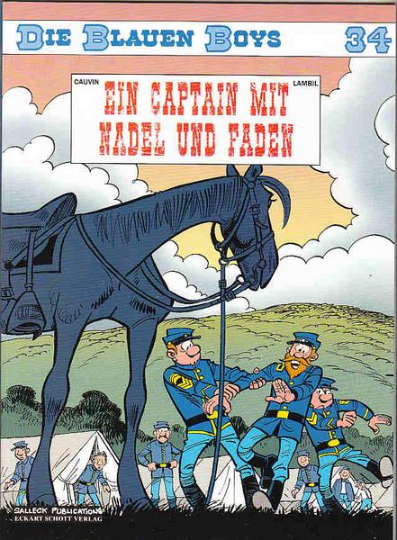 Die blauen Boys 34: Ein Captain mit Nadel und Faden