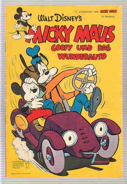 Micky Maus Sonderheft 17: Micky Maus - Goofy und das Wunderauto