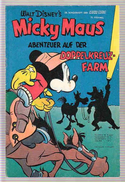 Micky Maus Sonderheft 19: Micky Maus - Abenteuer auf der Doppelkreuz-Farm