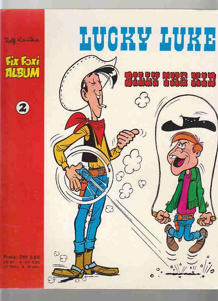Fix und Foxi Album 2: Lucky Luke: Billy the kid (2. Auflage)