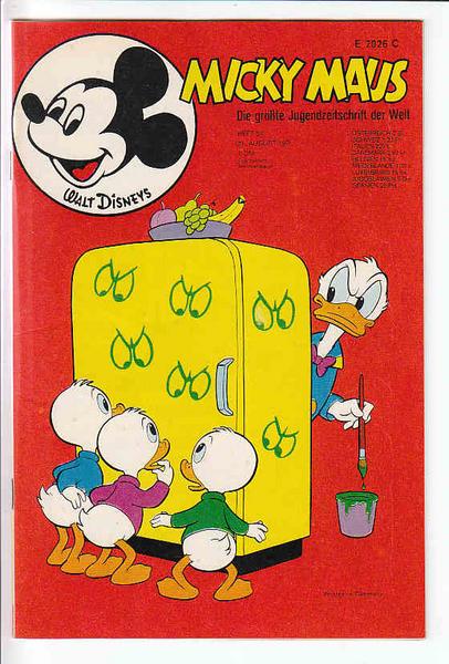 Micky Maus 1971: Nr. 34: