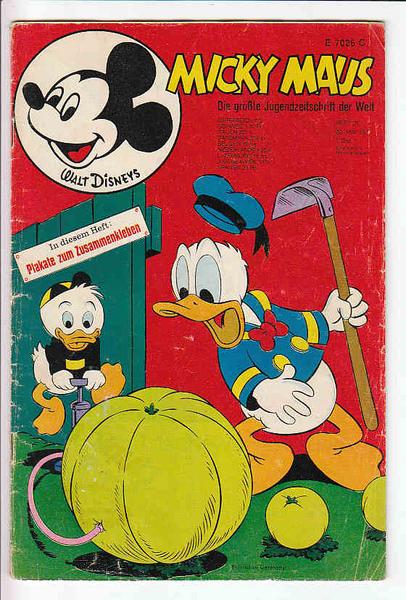 Micky Maus 1971: Nr. 21: