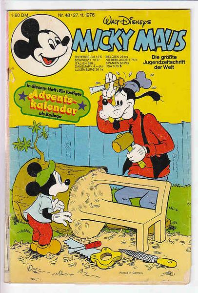 Micky Maus 1976: Nr. 48: