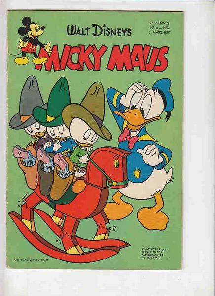 Micky Maus 1957: Nr. 6: