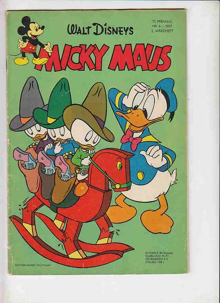 Micky Maus 1957: Nr. 6: