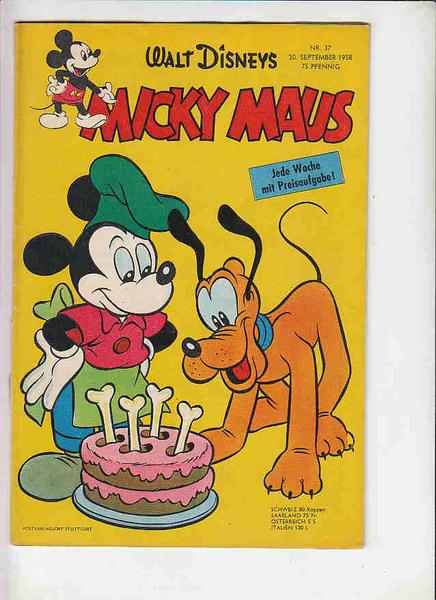 Micky Maus 1958: Nr. 35: