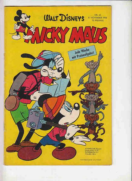 Micky Maus 1958: Nr. 44: