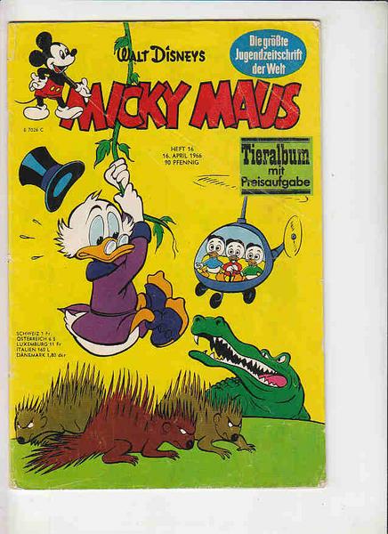 Micky Maus 1966: Nr. 16: