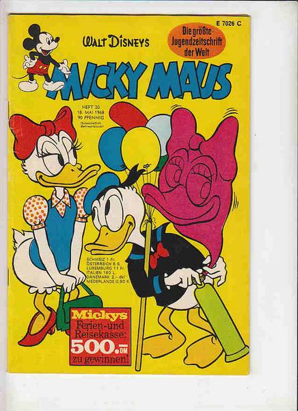 Micky Maus 1968: Nr. 20: