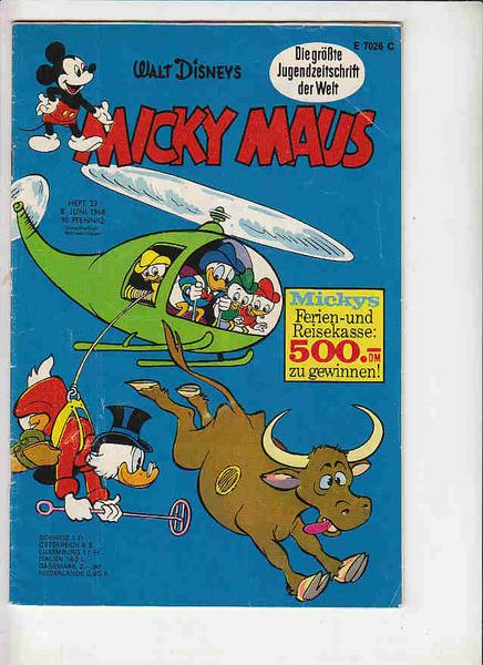 Micky Maus 1968: Nr. 23: