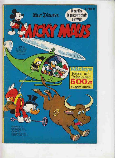 Micky Maus 1968: Nr. 23: