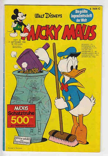 Micky Maus 1968: Nr. 36: