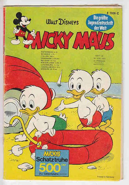 Micky Maus 1969: Nr. 26: