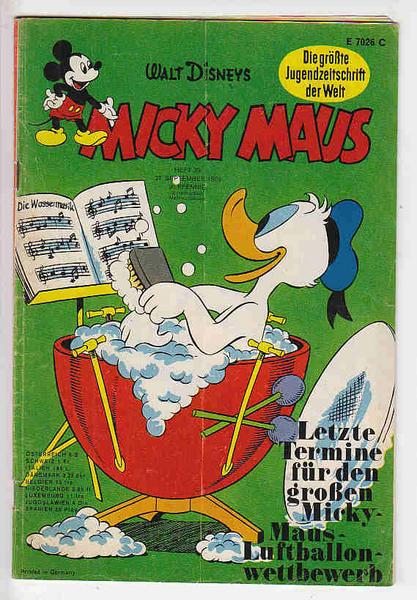 Micky Maus 1969: Nr. 39: