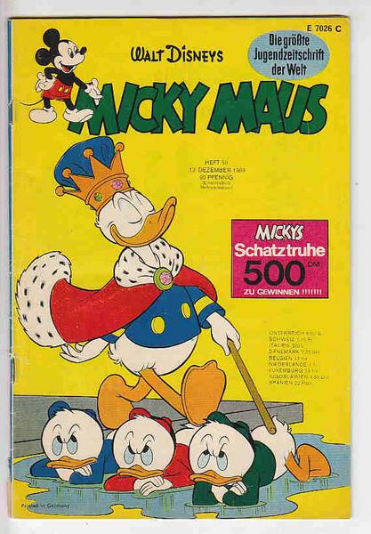 Micky Maus 1969: Nr. 50: