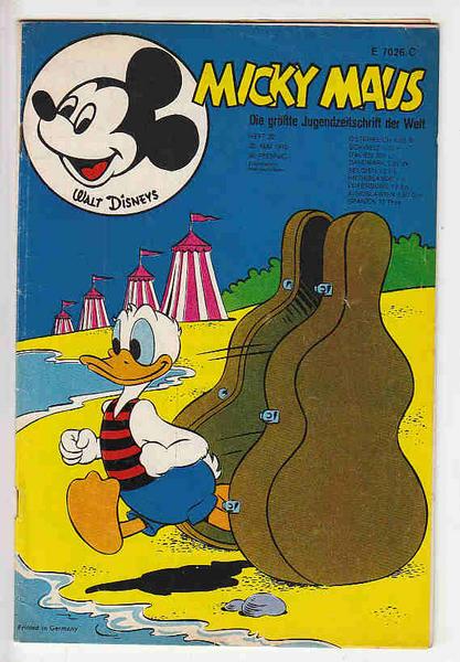 Micky Maus 1970: Nr. 22: