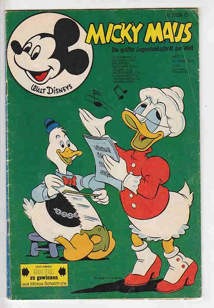 Micky Maus 1971: Nr. 11: