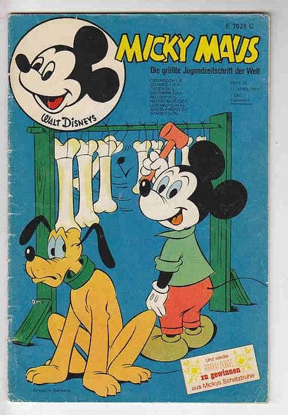 Micky Maus 1971: Nr. 16: