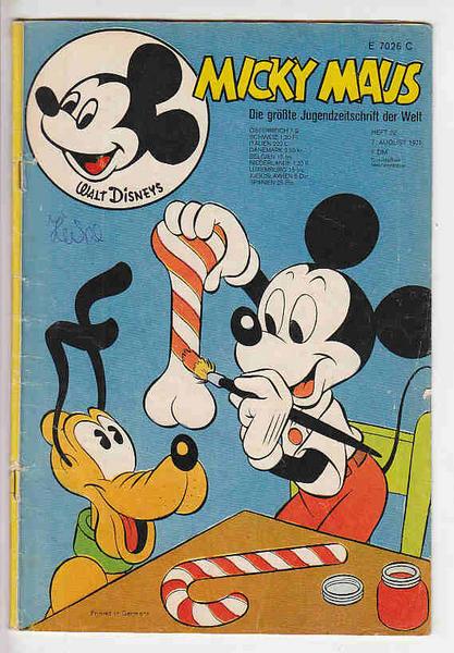 Micky Maus 1971: Nr. 32: