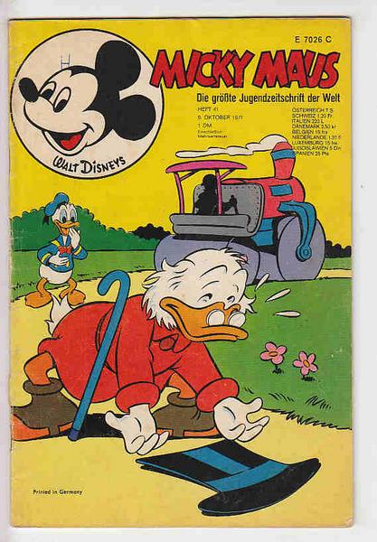 Micky Maus 1971: Nr. 41: