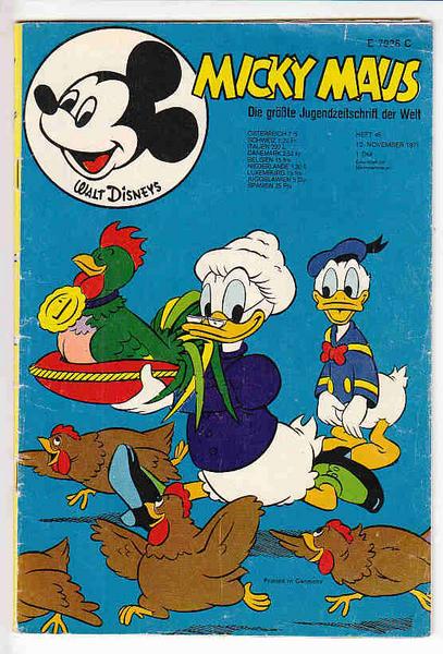 Micky Maus 1971: Nr. 46: