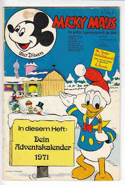 Micky Maus 1971: Nr. 48: