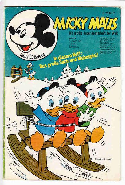 Micky Maus 1973: Nr. 9: