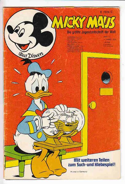 Micky Maus 1973: Nr. 11: