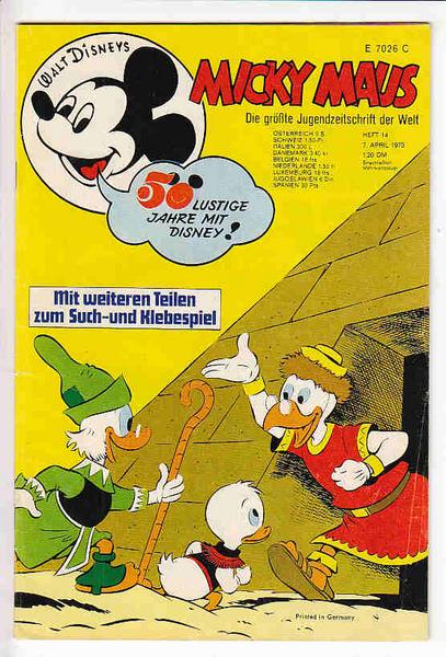 Micky Maus 1973: Nr. 14:
