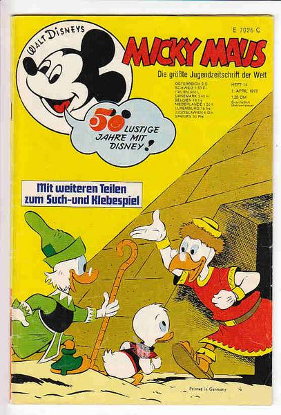 Micky Maus 1973: Nr. 14: