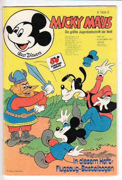 Micky Maus 1973: Nr. 40: