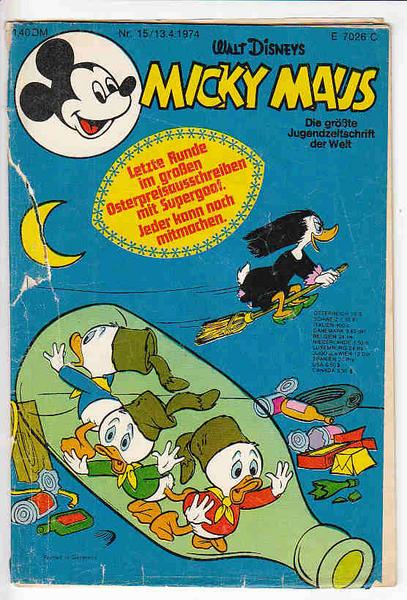 Micky Maus 1974: Nr. 15: