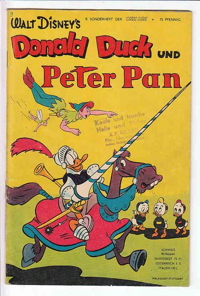 Micky Maus Sonderheft 9: Donald Duck und Peter Pan