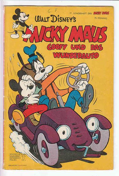 Micky Maus Sonderheft 17: Micky Maus - Goofy und das Wunderauto